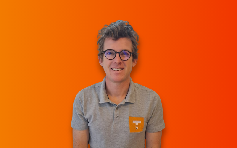 Steven Bouillon, bricoleur professionnel à Isigny-sur-Mer