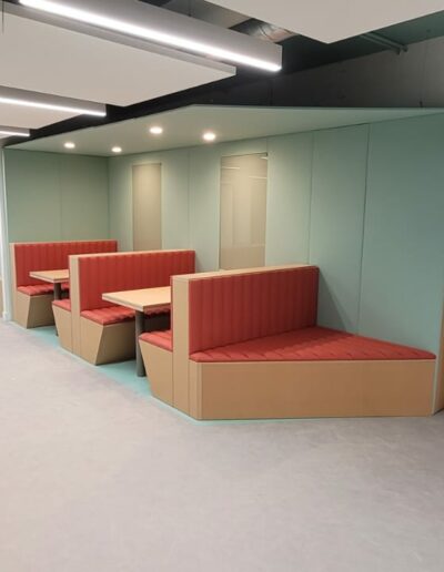 Agencement d'un campus scolaire.