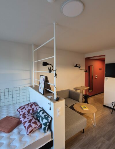 Aménagement de 300 appartements.