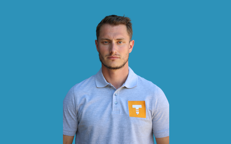 Steven Bouillon, bricoleur professionnel à Isigny-sur-Mer